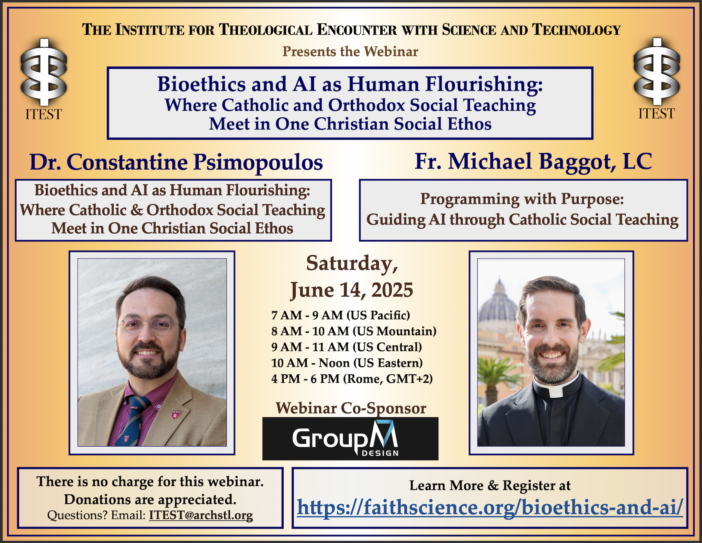 ITEST - Catholic Ethos and Orthodox Ethos as One Unified Christian Ethos