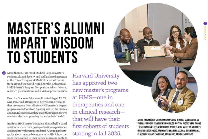 HMS Alumni Impart wisdom to students - Constantine on panel of Alumni at HMS